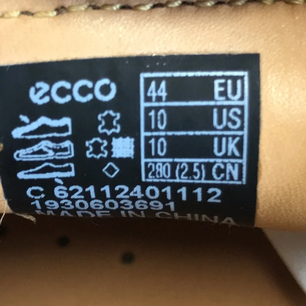 ECCO Mens Holton Apron Toe Slip On Loafer size 10 US